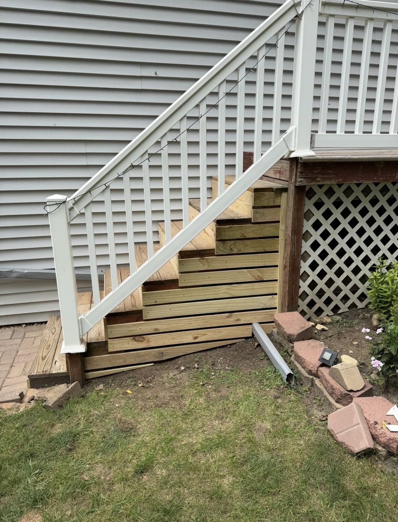 Deck Skirting after